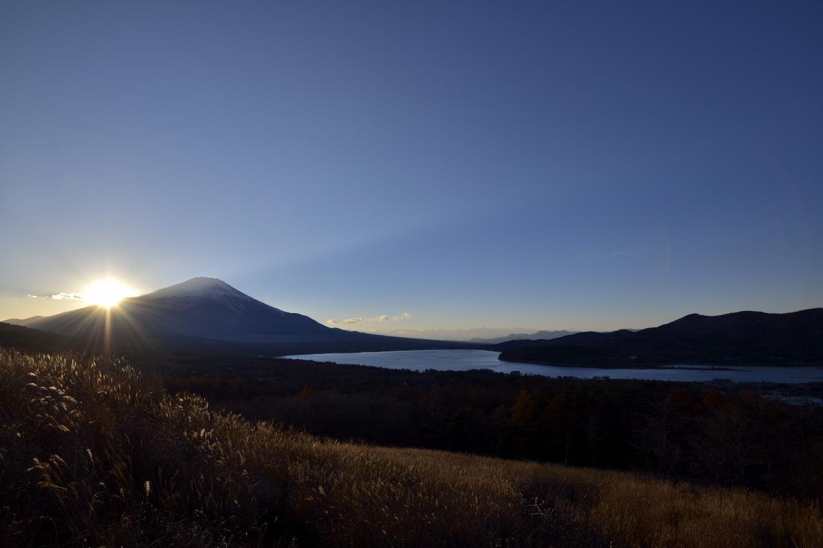山中湖 パノラマ台 からの富士山撮影ガイド 山中湖の俯瞰 富士山と南アルプスの大パノラマ ピクスポット 絶景 風景写真 撮影スポット 撮影ガイド カメラの使い方