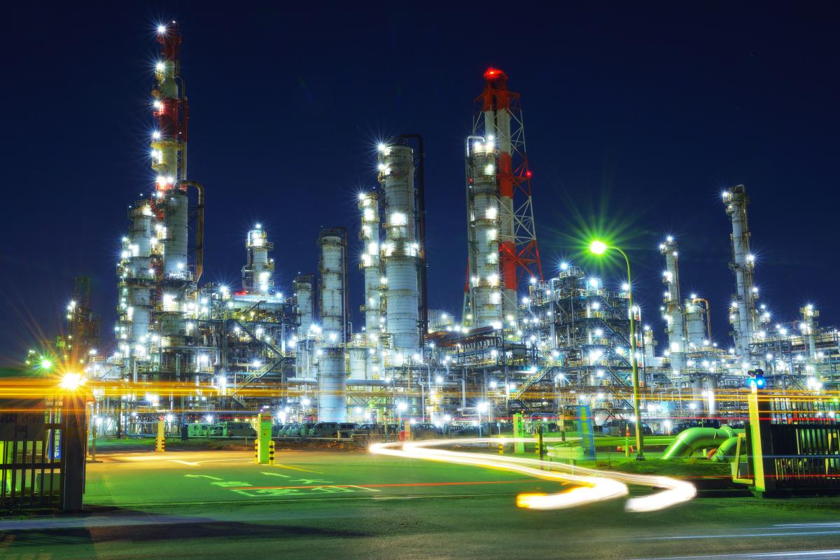 鹿島石油東門前 ラスボス感が半端ない 超巨大規模の工場夜景 ピクスポット 絶景 風景写真 撮影スポット 撮影ガイド カメラの使い方