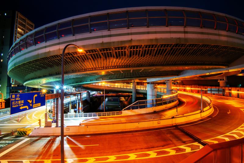 名古屋ジャンクション夜景 黒川 清須 楠 上社ジャンクションなど ピクスポット 絶景 風景写真 撮影スポット 撮影ガイド カメラの使い方