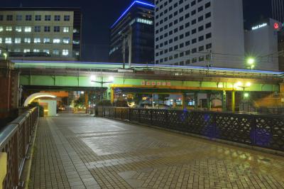 神田駅からお茶の水駅に向かう中央線。昌平橋は秋葉原と御茶ノ水の間に位置しています。