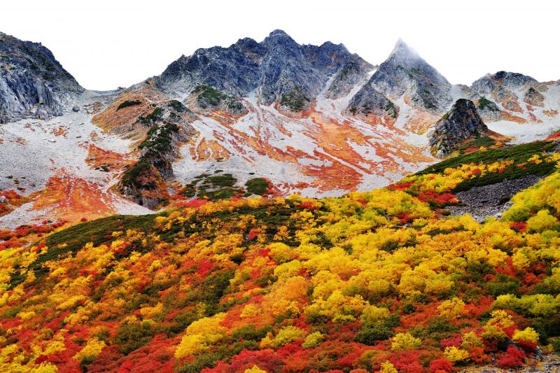 燃える涸沢紅葉 撮影登山 4 4 涸沢の風景 ピクスポット 絶景 風景写真 撮影スポット 撮影ガイド カメラの使い方