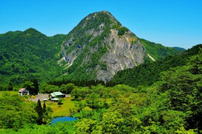 明星山と高浪の池| 