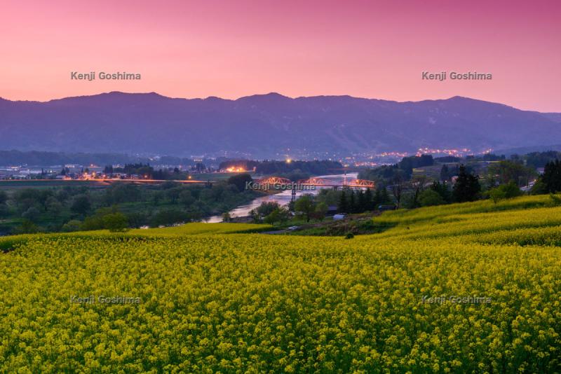 飯山市 菜の花公園 ピクスポット 絶景 風景写真 撮影スポット 撮影ガイド カメラの使い方