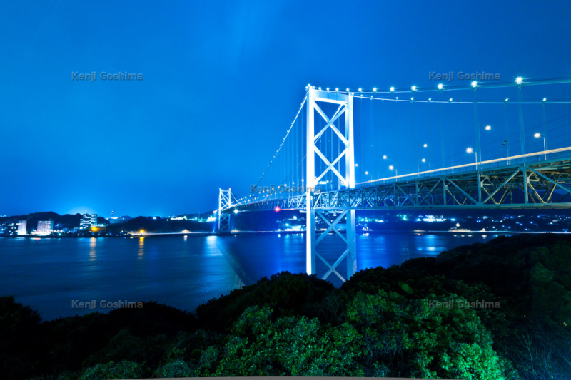関門橋 本州と九州を結ぶ橋梁で関門海峡のシンボル的存在 ピクスポット 絶景 風景写真 撮影スポット 撮影ガイド カメラの使い方